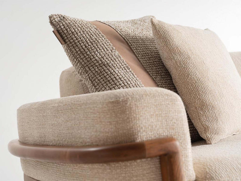 Odin Convertible 3 Seater Sofa Cream in Cream - 101-ODI-FOX01-3