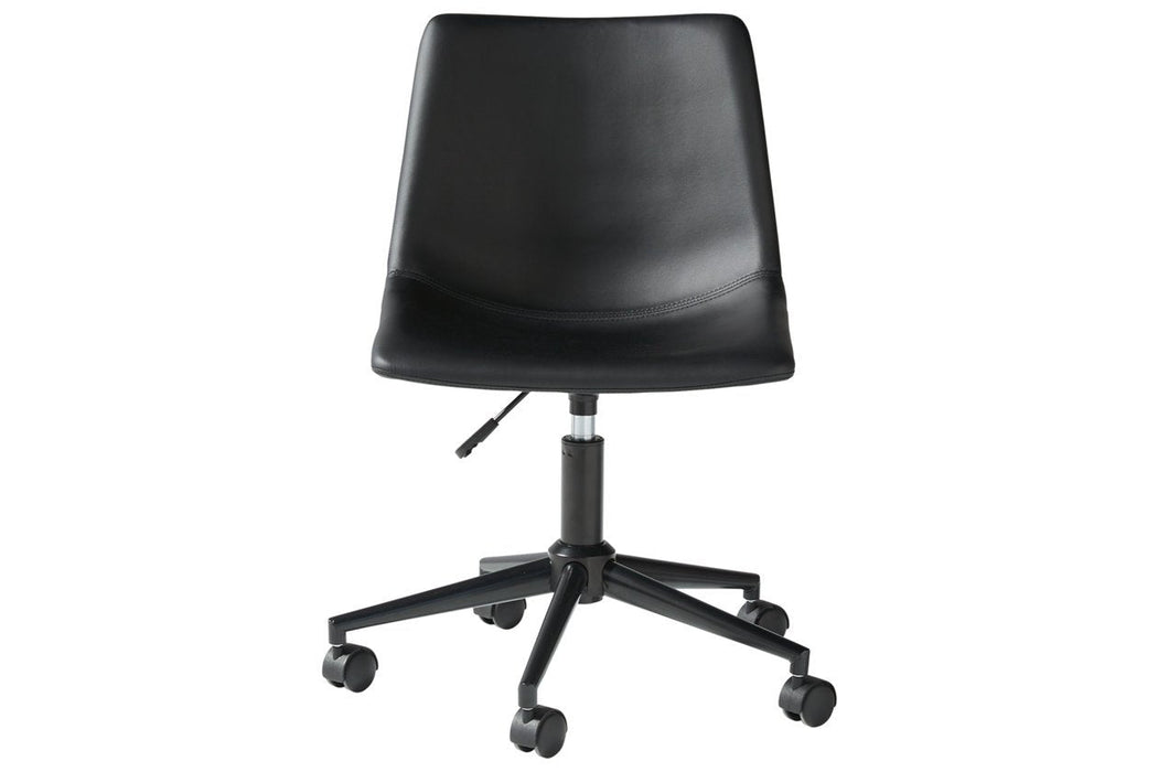 Office Chair Program Black Home Office Desk Chair - Gate FurnitureChair