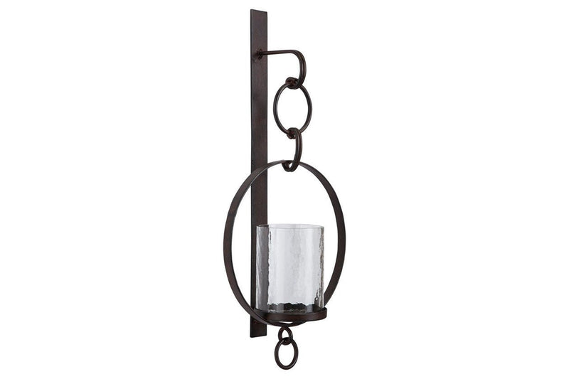 Ogaleesha Brown Wall Sconce - Lara FurnitureSconce