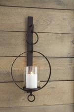 Ogaleesha Brown Wall Sconce - Gate FurnitureSconce