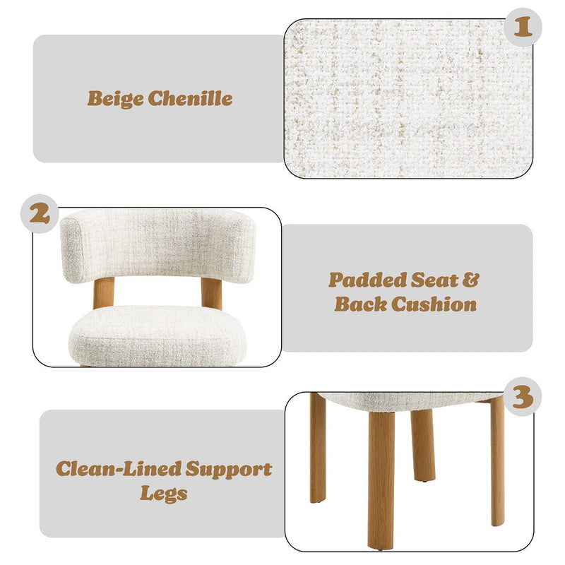 Ogin Side Chair (Set-2) - DN07071