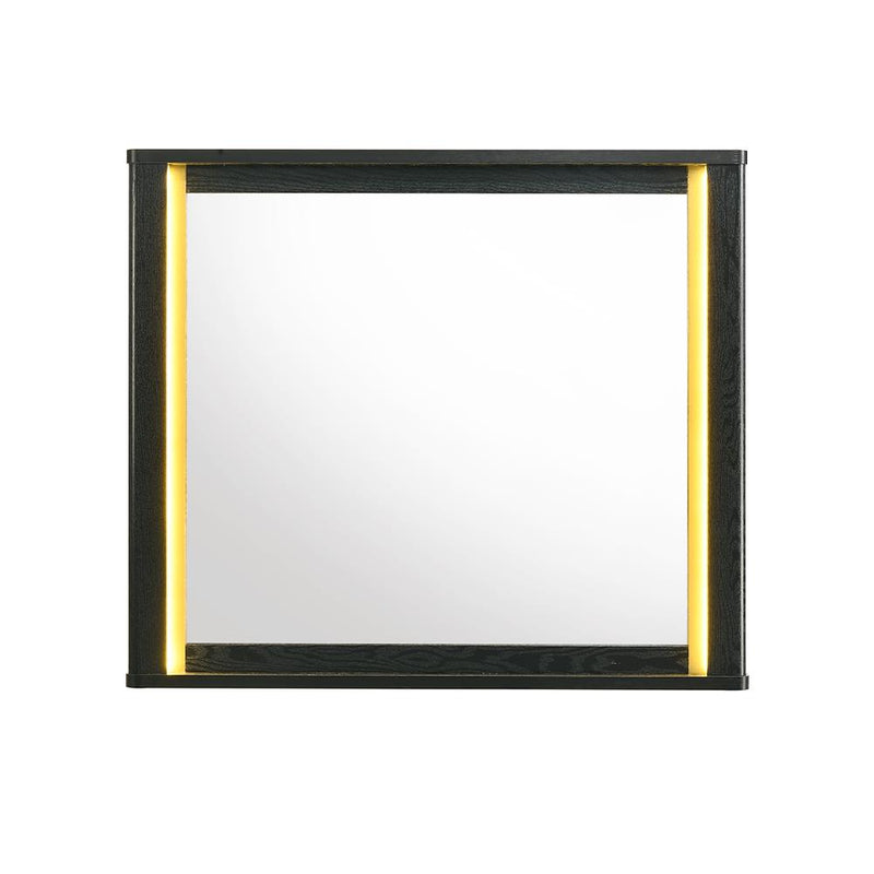 Olen - Black Mirror with LED Light - B312-M
