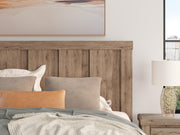 Oliandon Light Brown King Panel Storage Bed - PCB2844B7
