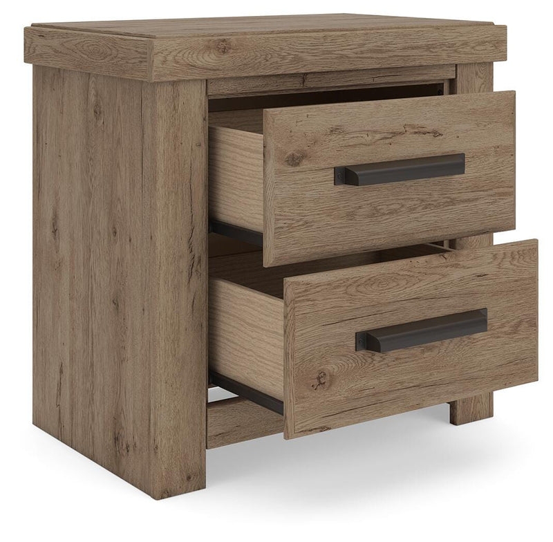 Oliandon Light Brown Nightstand - PCB2844-92