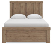 Oliandon Light Brown Queen Panel Bed - PCB2844B2
