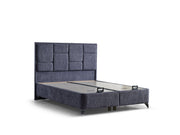 Olimpos Storage Bed With Headboard - Queen in Cream - 200-ELIF-OLI-150-EY234-SB