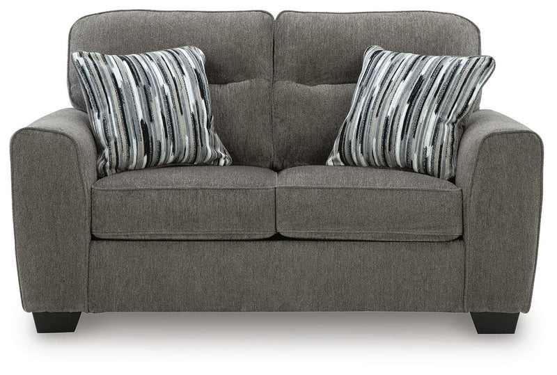 Olten Graphite Loveseat - 3130535