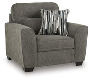Olten Graphite Oversized Chair - 3130523