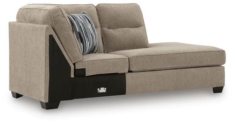 Olten Mocha Right-Arm Facing Corner Chaise - 3130417