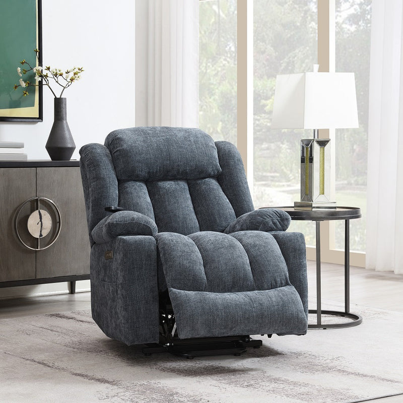 Omarion Power Recliner w/Lift, Heating & Massage - LV02996A