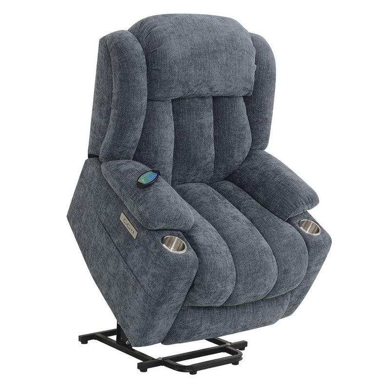 Omarion Power Recliner w/Lift, Heating & Massage - LV02996A