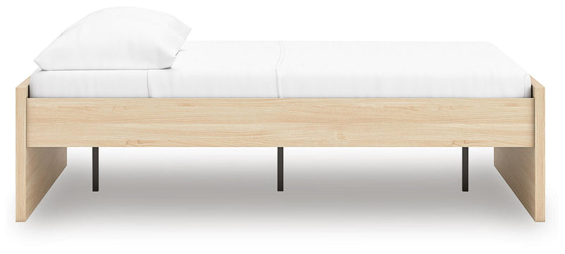 Onita Natural Full Platform Bed - EB9632B2