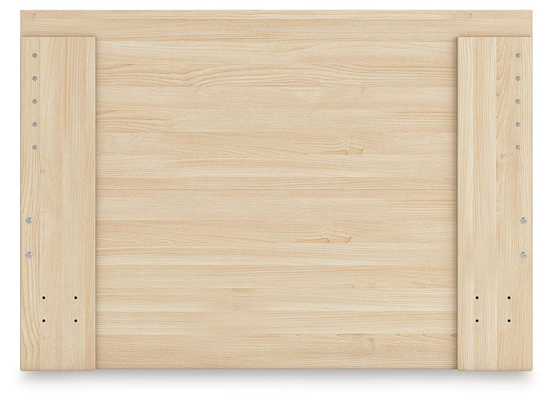 Onita Natural King Panel Platform Bed - EB9632B22