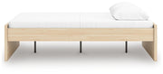 Onita Natural Queen Platform Bed - EB9632B3