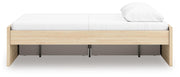 Onita Natural Queen Platform Bed with 1 Side Storage - EB9632B9