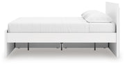 Onita White King Panel Platform Bed with Storage - EB9630B20