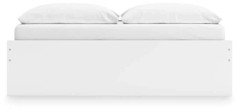 Onita White King Platform Bed - EB9630B17