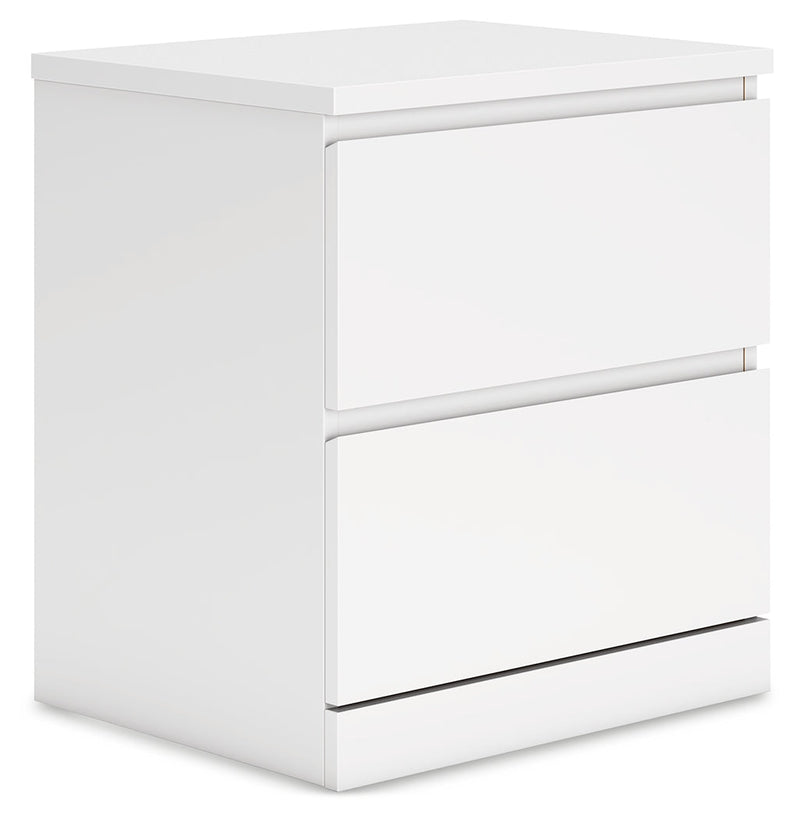 Onita White Youth One Side Storage Platform Bedroom Set from Ashley - Lara Furniture