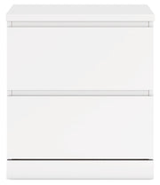 Onita White Youth One Side Storage Platform Bedroom Set from Ashley - Lara Furniture