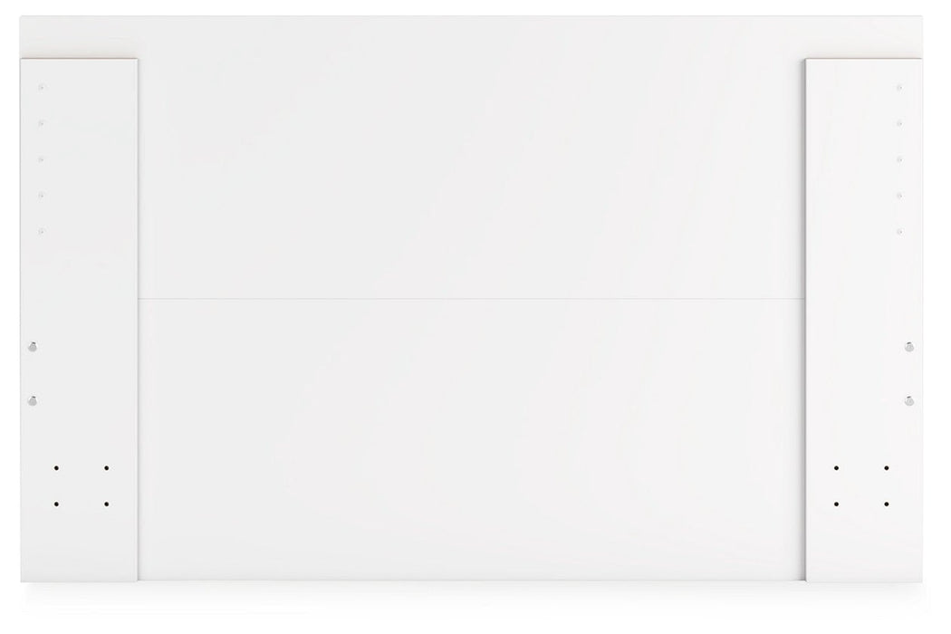 Onita White Queen Platform Bed with 2 Side Storage - Gate FurnitureQueen Bed