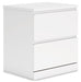 Onita White Youth One Side Storage Panel Platform Bedroom Set - Gate FurnitureYouth Bedroom Set