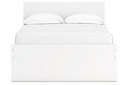 Onita White Youth One Side Storage Panel Platform Bedroom Set - Lara FurnitureYouth Bedroom Set