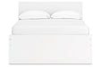 Onita White Youth One Side Storage Panel Platform Bedroom Set - Gate FurnitureYouth Bedroom Set