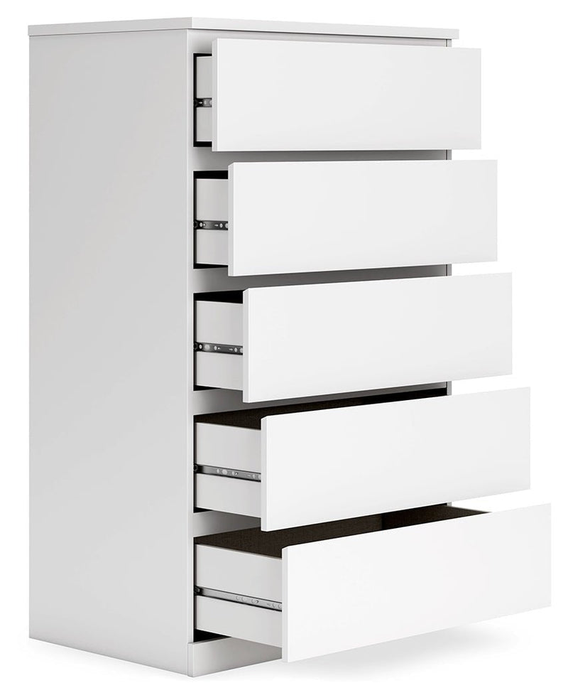 Onita White Youth One Side Storage Platform Bedroom Set - Gate FurnitureYouth Bedroom Set
