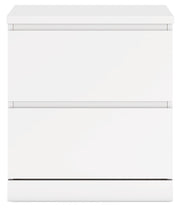 Onita White Youth One Side Storage Platform Bedroom Set - Gate FurnitureYouth Bedroom Set