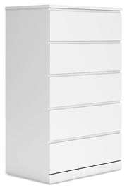 Onita White Youth One Side Storage Platform Bedroom Set - Gate FurnitureYouth Bedroom Set