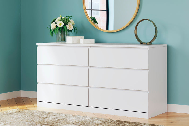 Onita White Youth One Side Storage Platform Bedroom Set - Gate FurnitureYouth Bedroom Set
