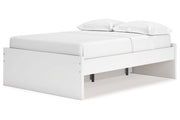 Onita White Youth One Side Storage Platform Bedroom Set - Gate FurnitureYouth Bedroom Set
