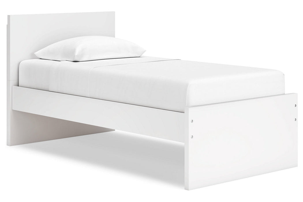 Onita White Youth Panel Platform Bedroom Set - Gate FurnitureYouth Bedroom Set