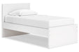 Onita White Youth Panel Platform Bedroom Set - Gate FurnitureYouth Bedroom Set