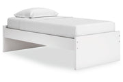 Onita White Youth Platform Bedroom Set - Lara FurnitureYouth Bedroom Set