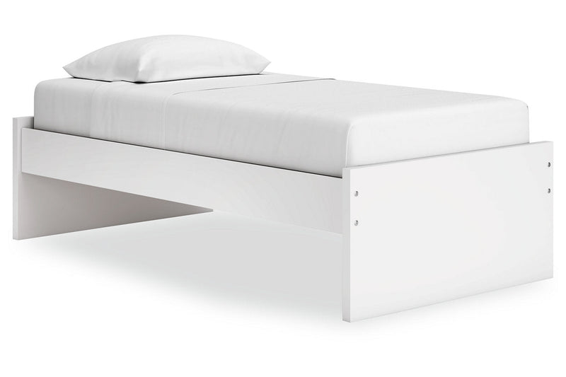 Onita White Youth Platform Bedroom Set - Lara FurnitureYouth Bedroom Set