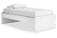 Onita White Youth Platform Bedroom Set - Gate FurnitureYouth Bedroom Set