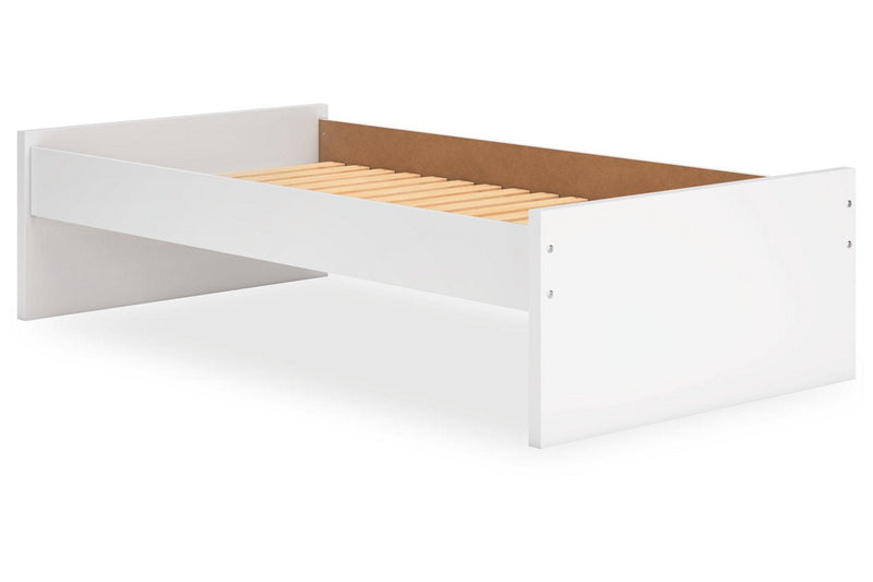 Onita White Youth Platform Bedroom Set - Lara FurnitureYouth Bedroom Set