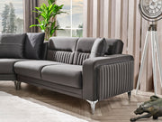 Onix Sectional Sofa in Anthracite - 200-SER-ONI-ANKA152-S