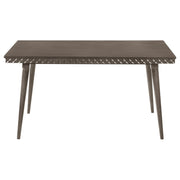 Onslow 5-piece 59-inch Rectangular Dining Set Dark Brown - 108621-S5