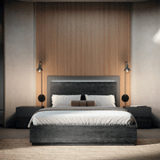Onyx Bed Queen - Lara Furniture