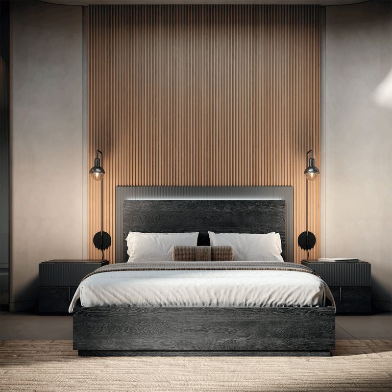 Onyx Bed Queen - Lara Furniture
