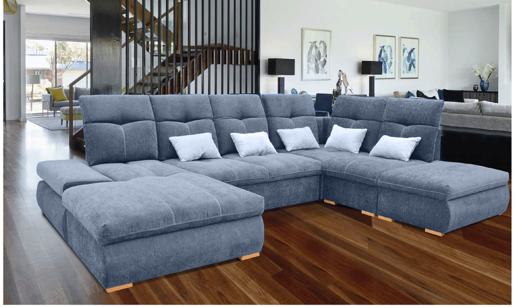 Opera Sectional Left With Bed And Storage - i33379 - Lara Furniture