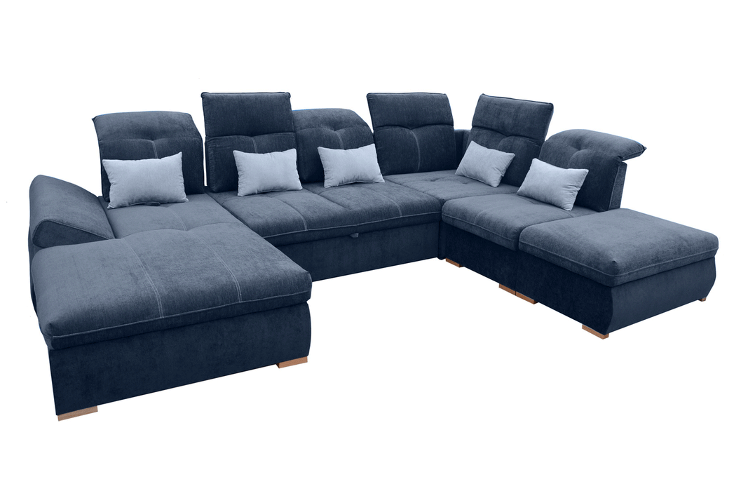 Opera Sectional Left With Bed And Storage - i33379 - Lara Furniture