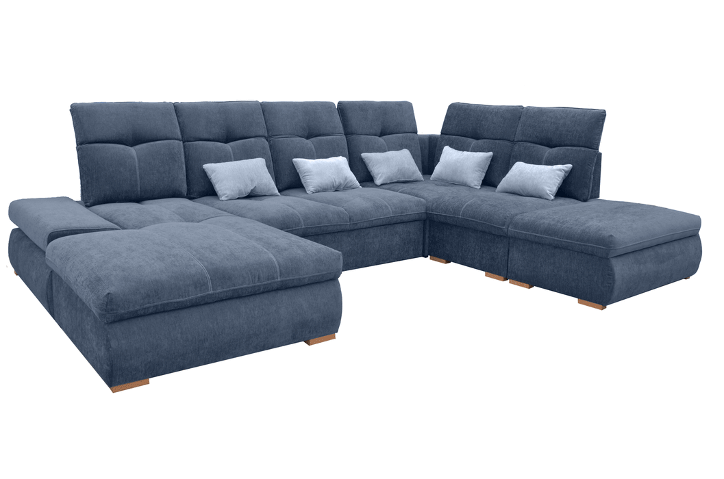 Opera Sectional Left With Bed And Storage - i33379 - Lara Furniture