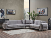 Opera Sectional Sofa in Grey - 200-SER-OPE-TURKO375-S
