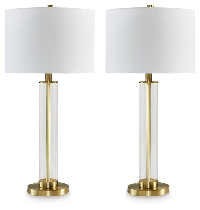 Orenman Table Lamp (Set of 2) - Gate FurnitureTable Lamp