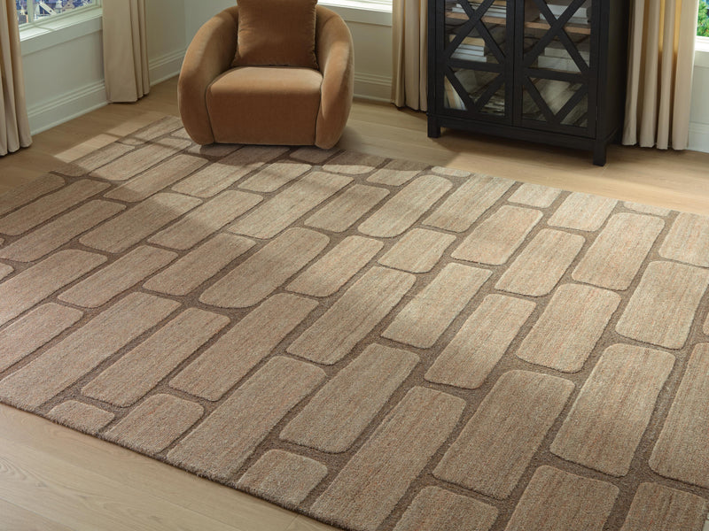 Orest Brown Extra Large Rug - R407980