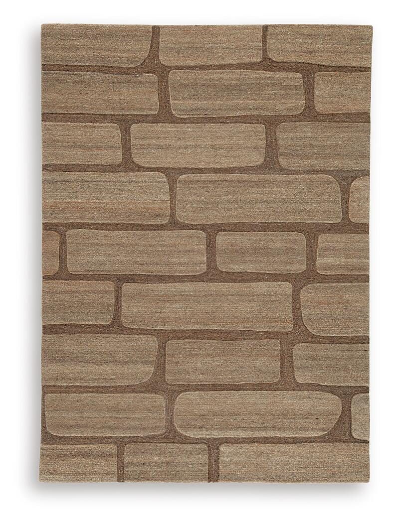 Orest Brown Medium Rug - R407982