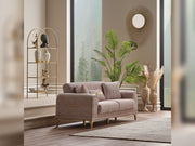 Orion 4-pieces (Sofa & Loveseat & 2 Chair) Livingroom Set Cream in Cream - 101-ORI-TUR276-3211